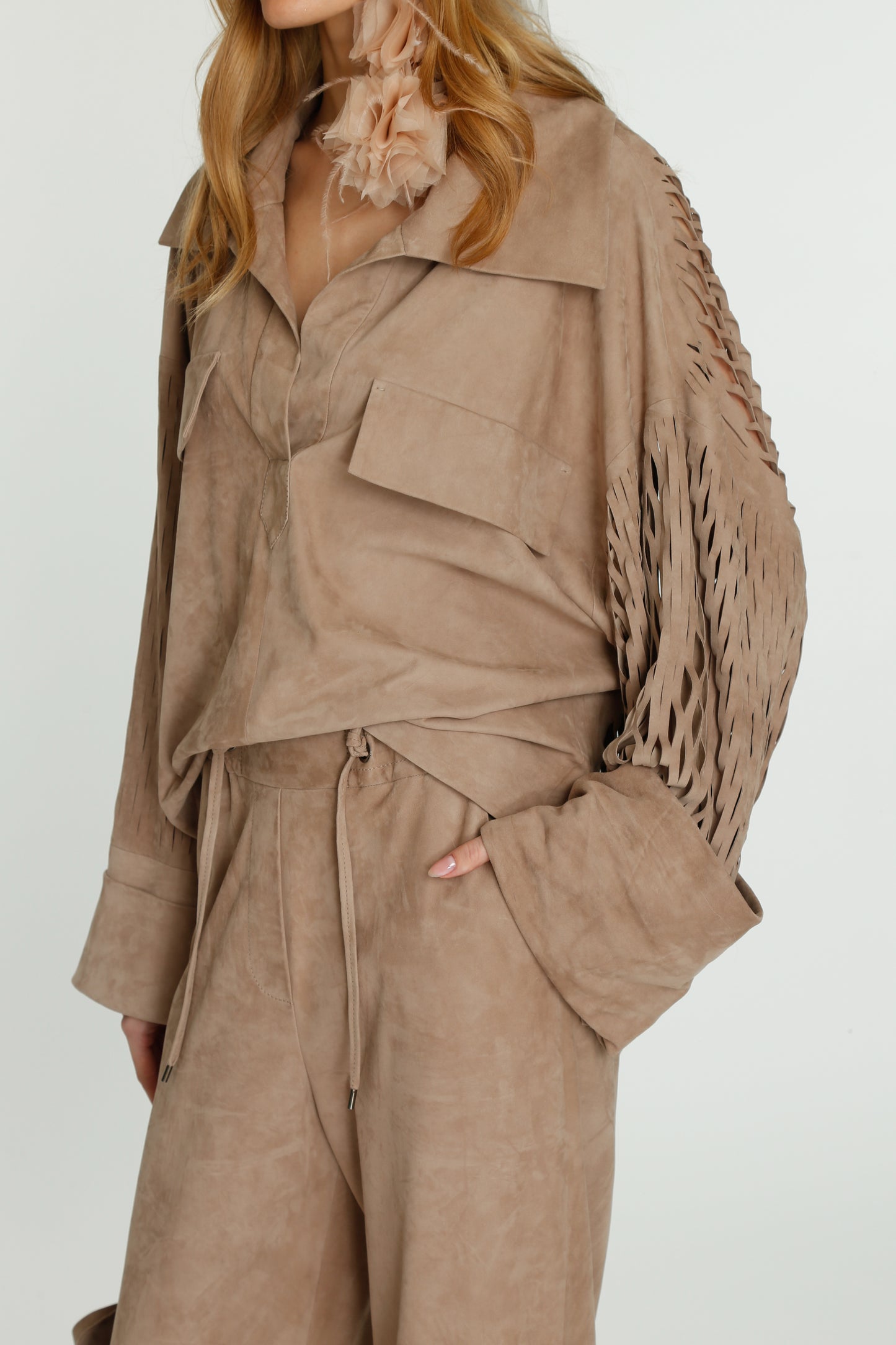 Lounge Suede Trousers
