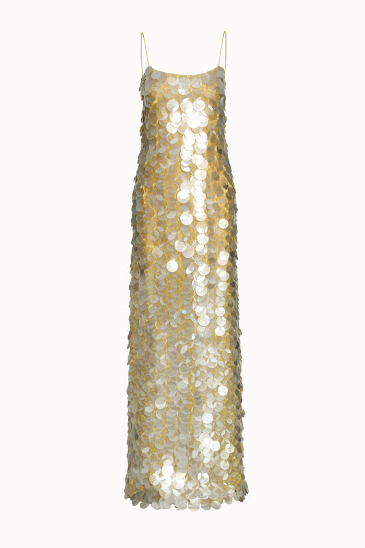 Sequin Long Cami Dress