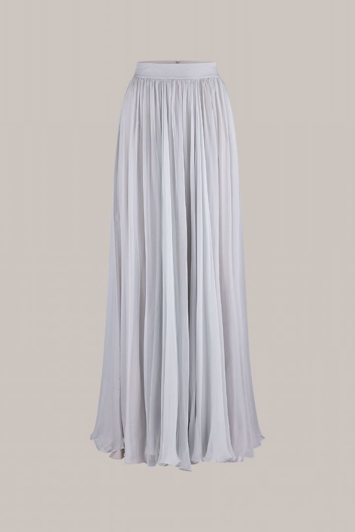 Her Grey Full Fine Skirt
