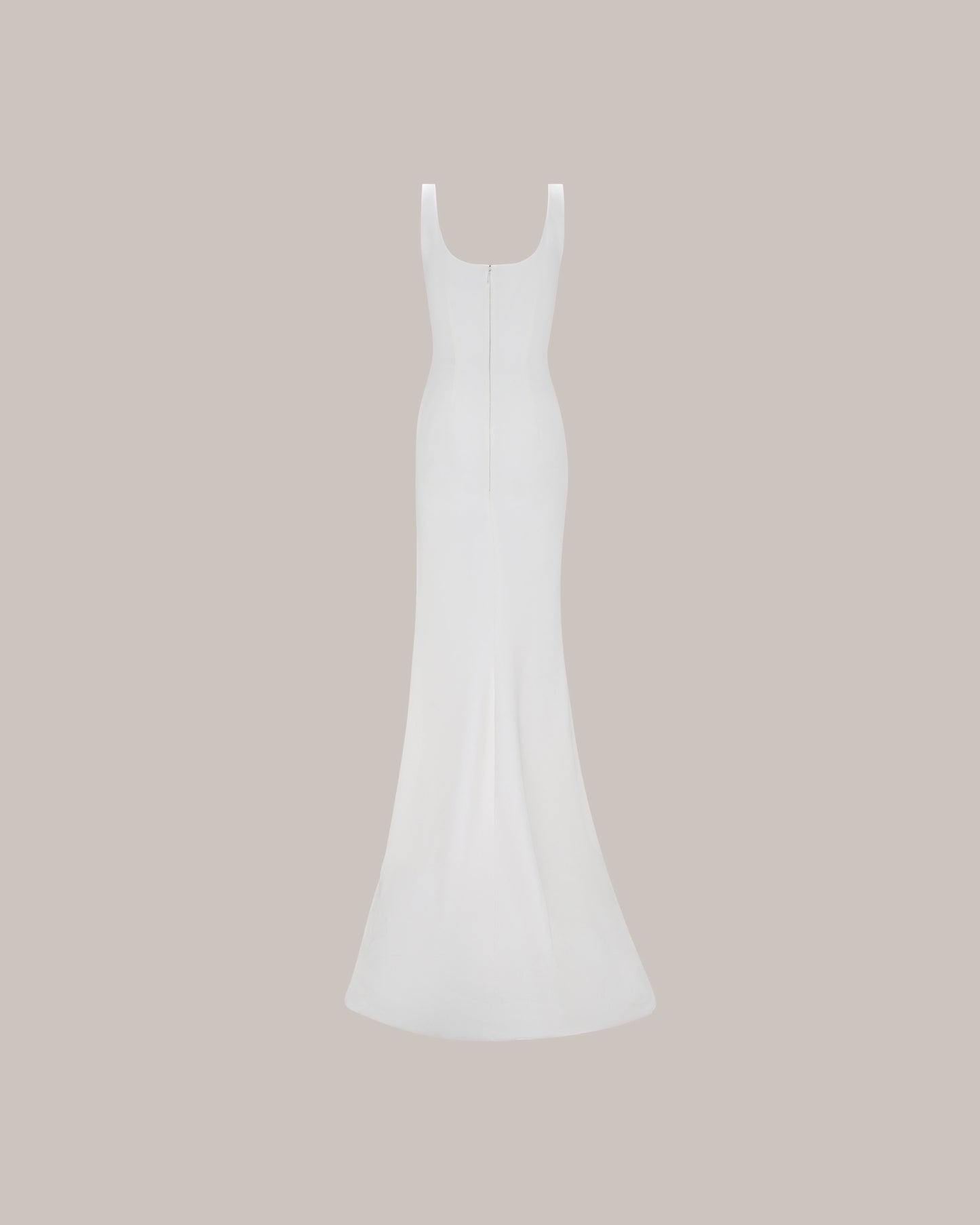 Her White Long Dress Angelina