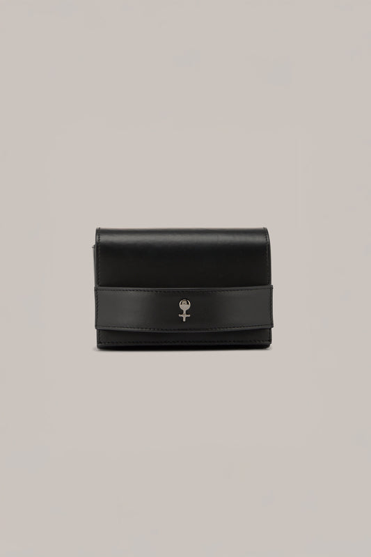 Her Mini Black Clutch