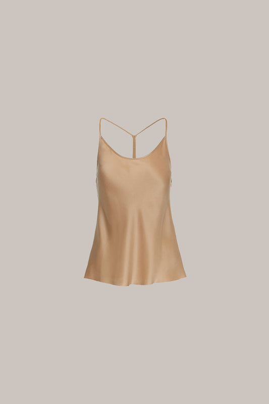Her Silk Camel Camisole