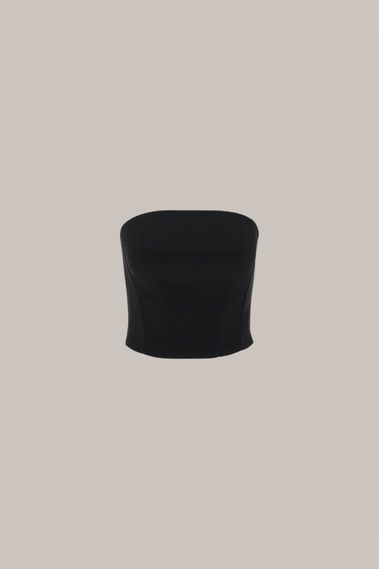 Her Silk Black Corset