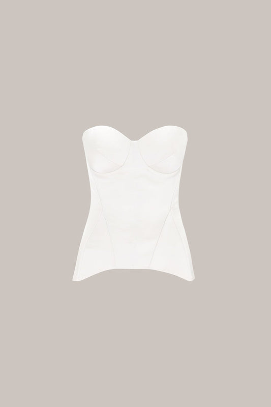 Her Corsage With Cups White