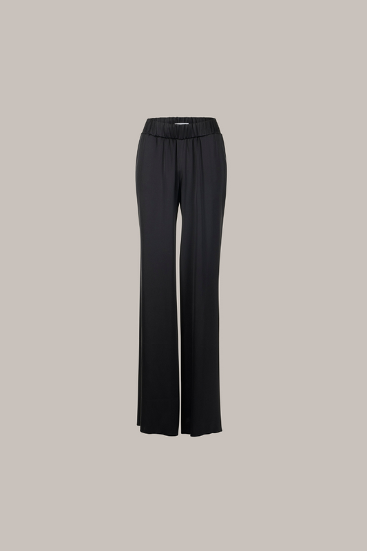 Her Wide Leg Lounge Black Trouser