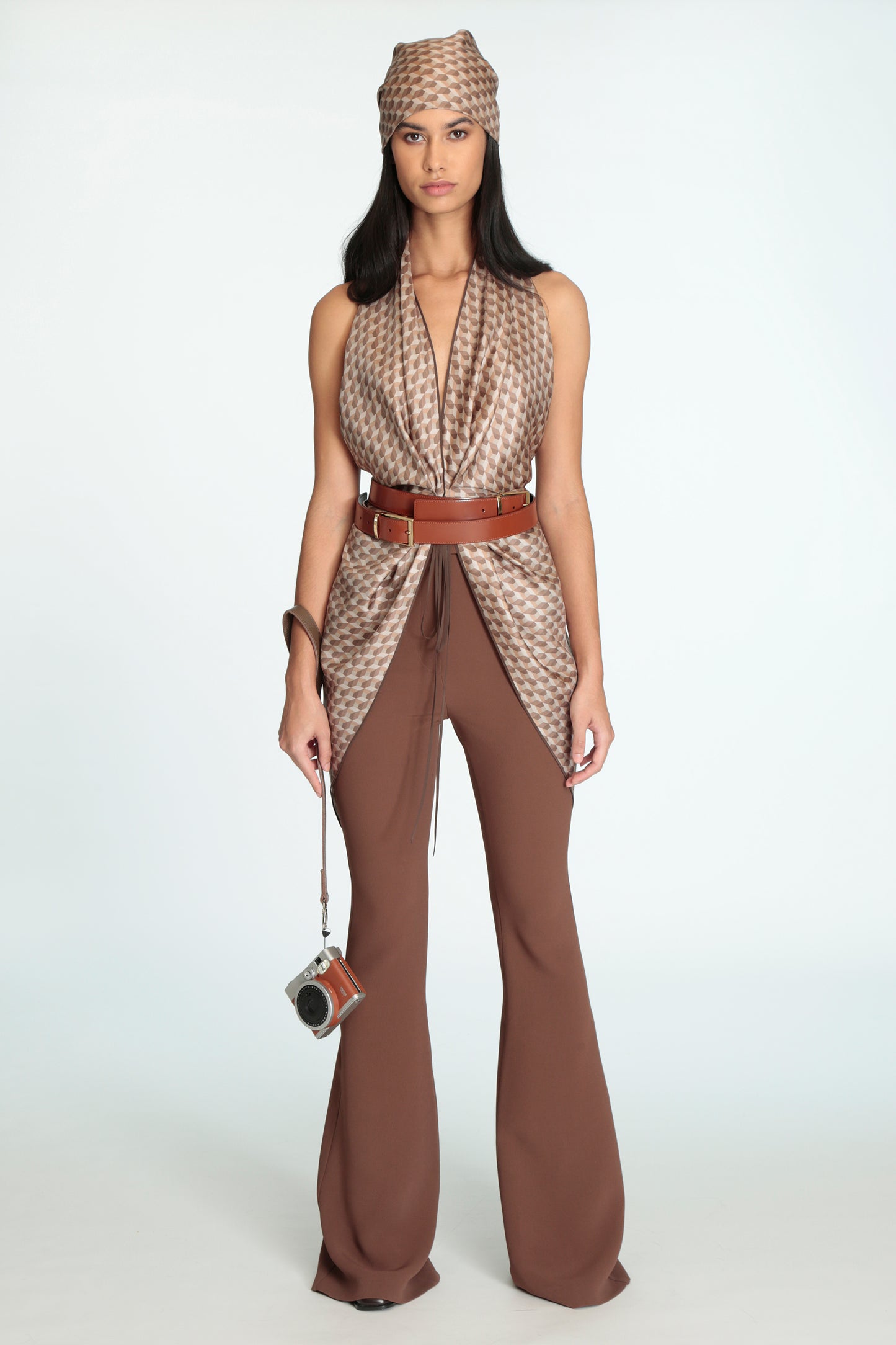 Cady Bootcut Trousers