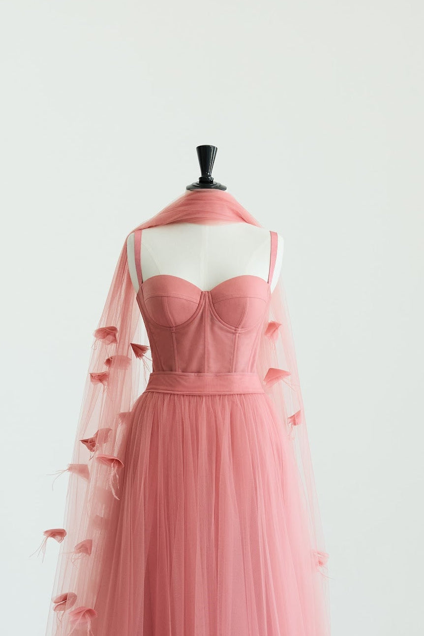 Her Timeless Tulle Make Up Corset