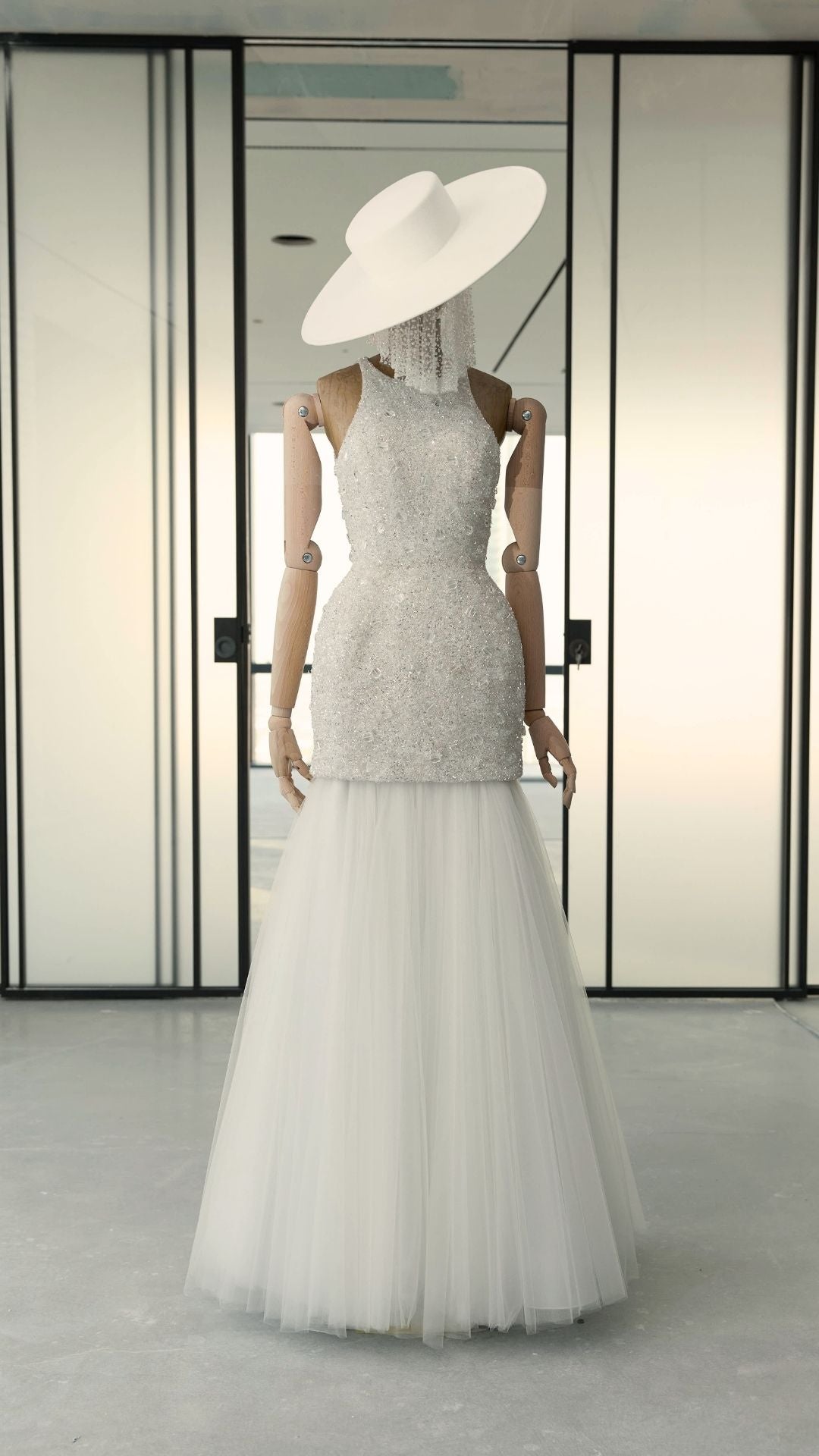 Her White Dramatic Maxi Skirt