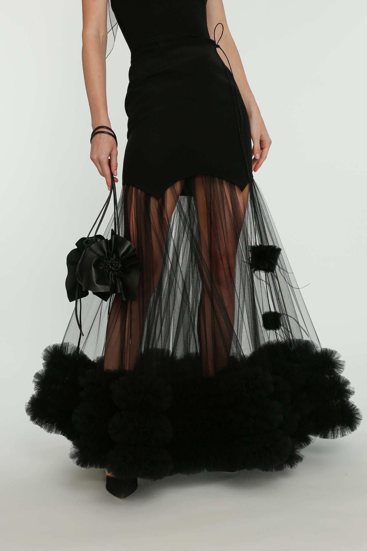 Tushed Tulle Skirt