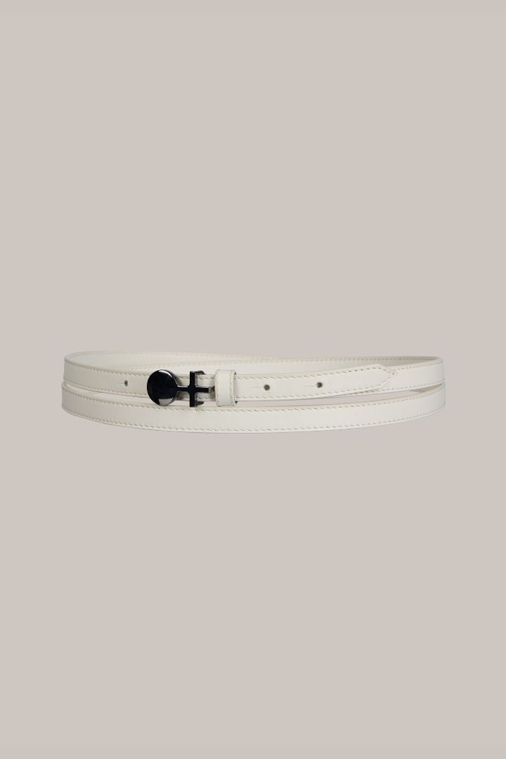 Her White Anima Belt