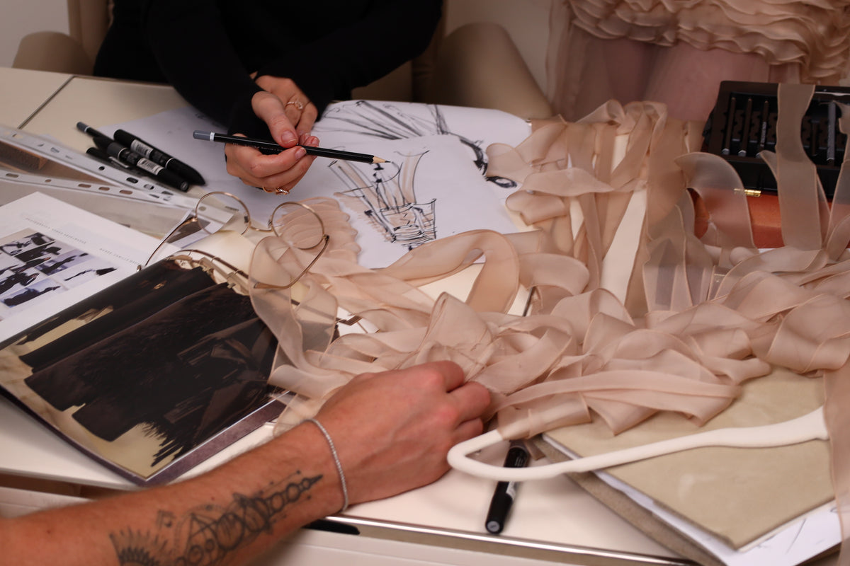 2. Sketch & Fabric Selection