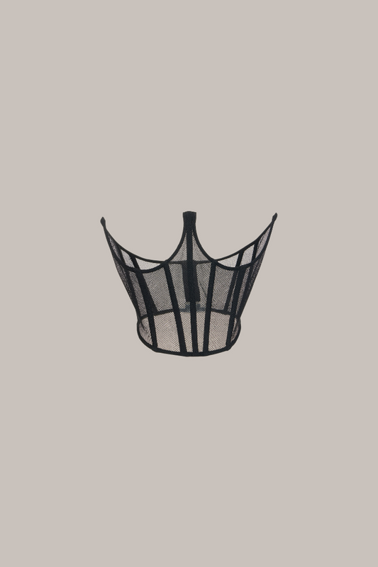 Her Tulle Under - Corset  Black Accessory