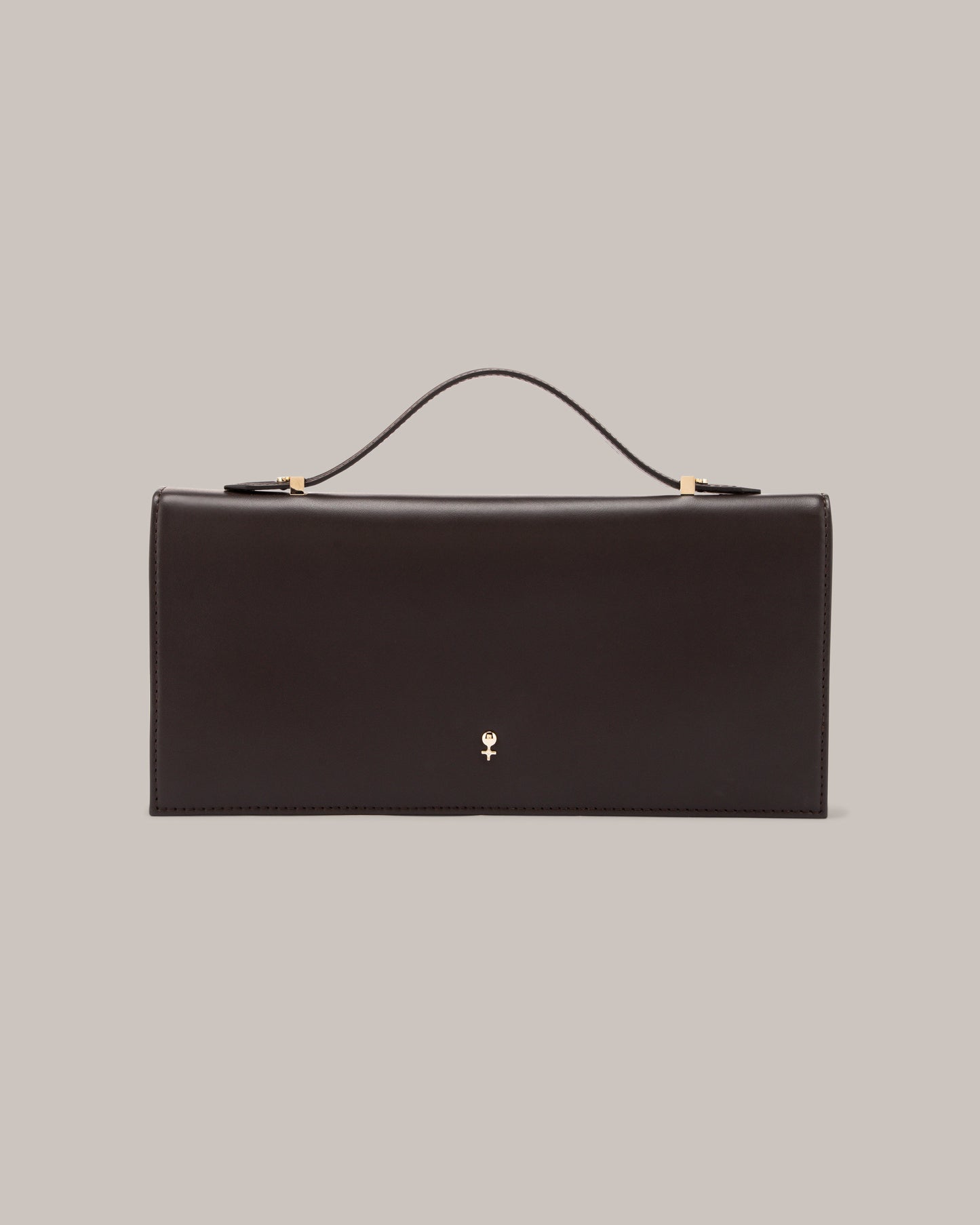 Her Brown Leather Bag