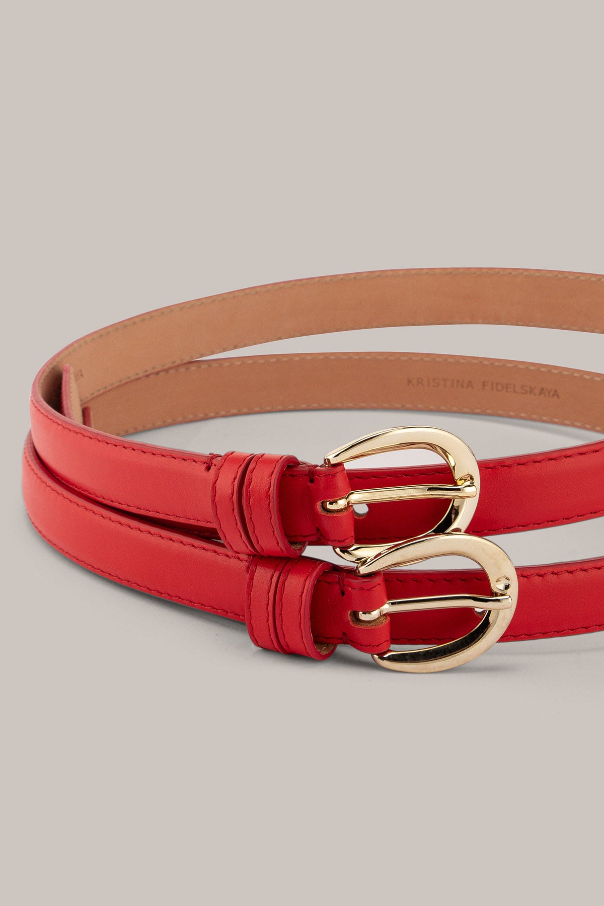 Her Red Twin Belt