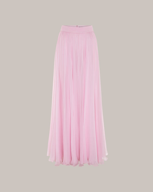 Her Special Edition Full Fine Pink Skirt