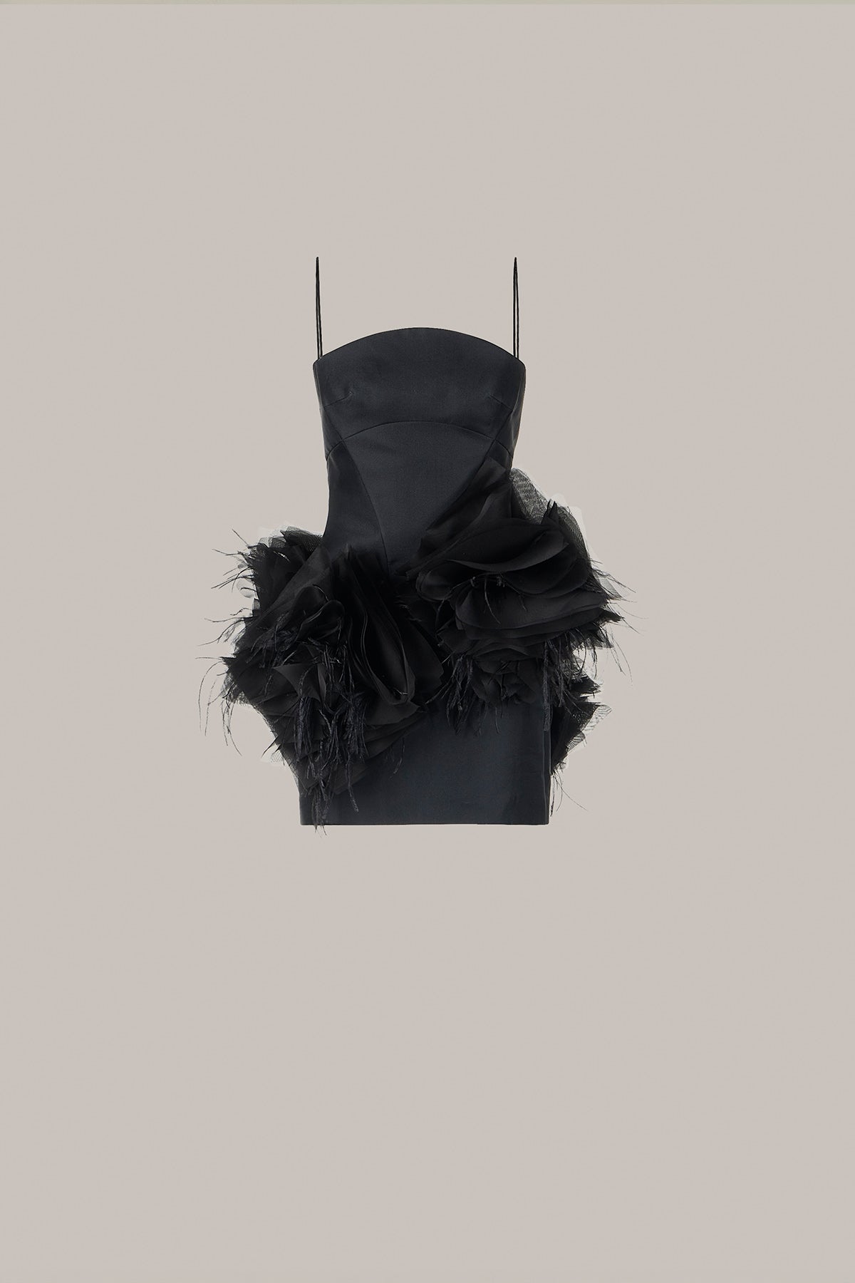 Her Mini Embellished Black Dress