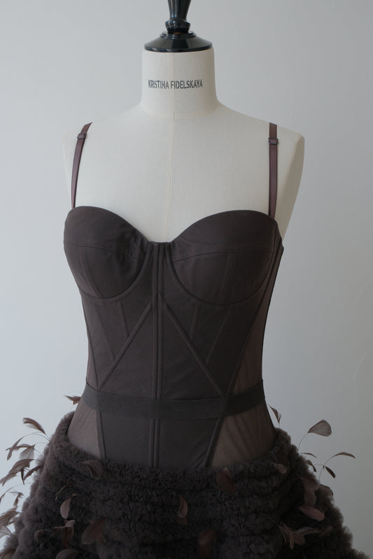 Her Dream Brown Dress