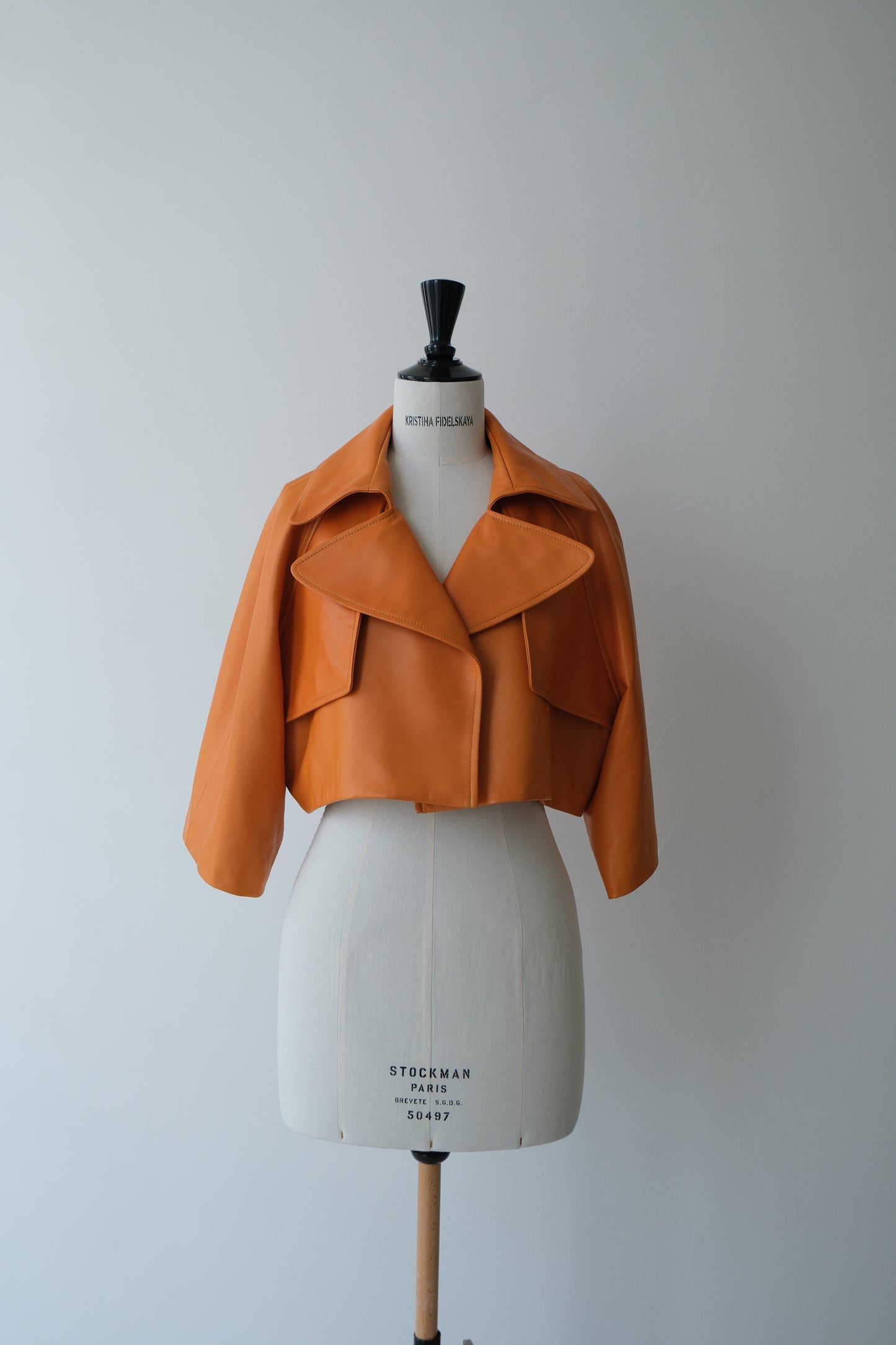 Her Orange Jacket Reglan Sleeve