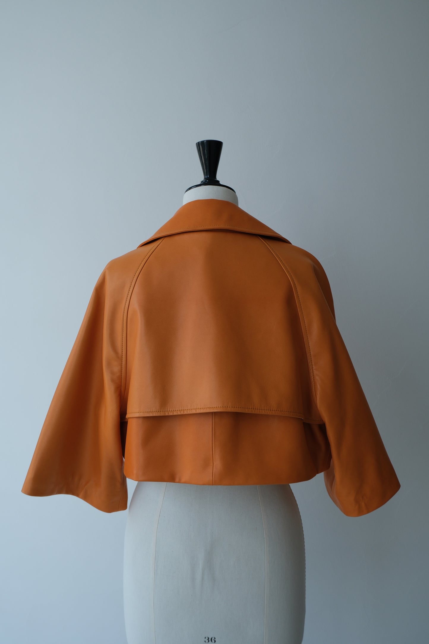 Her Orange Jacket Reglan Sleeve