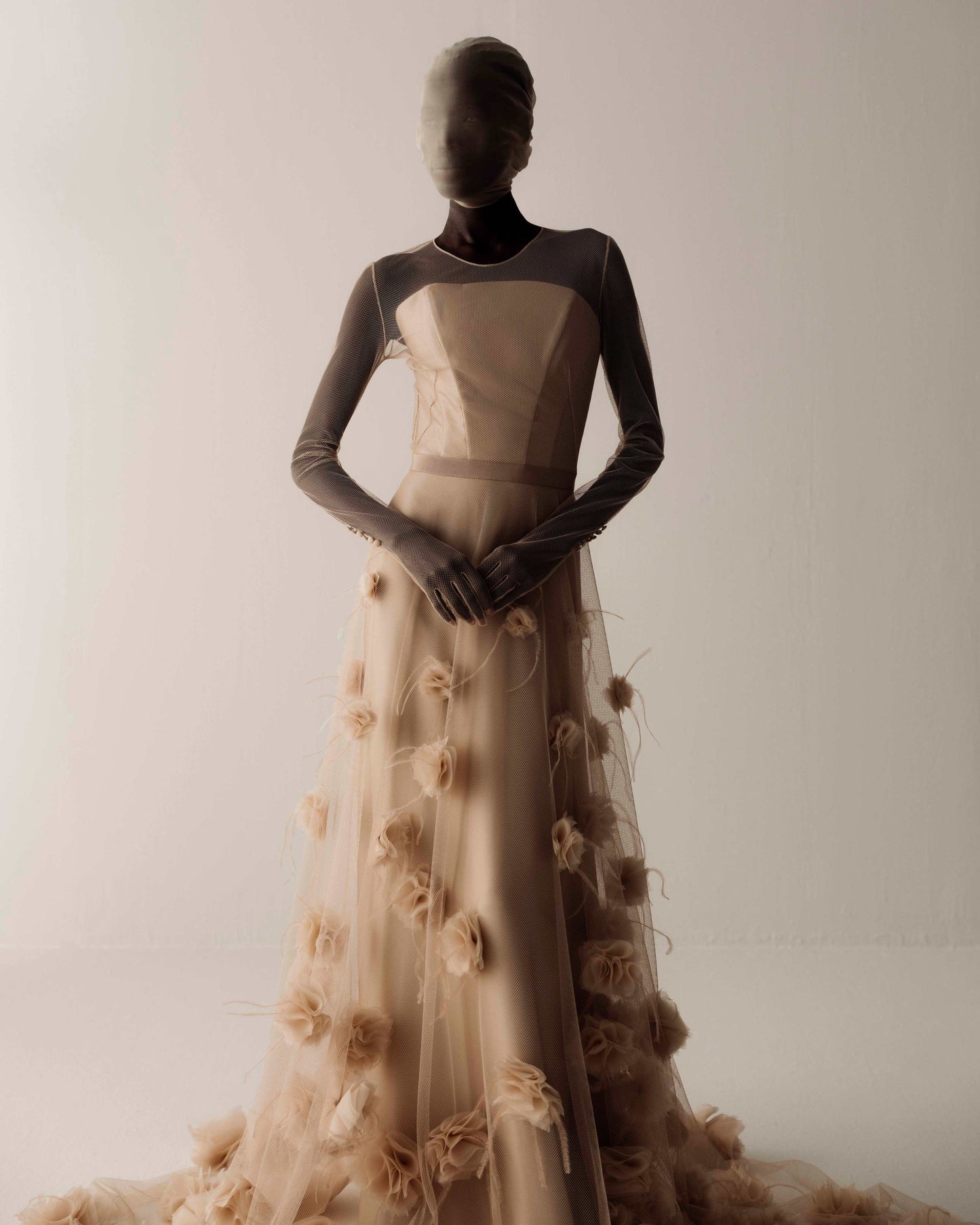 Her Hurrel Beige Dress