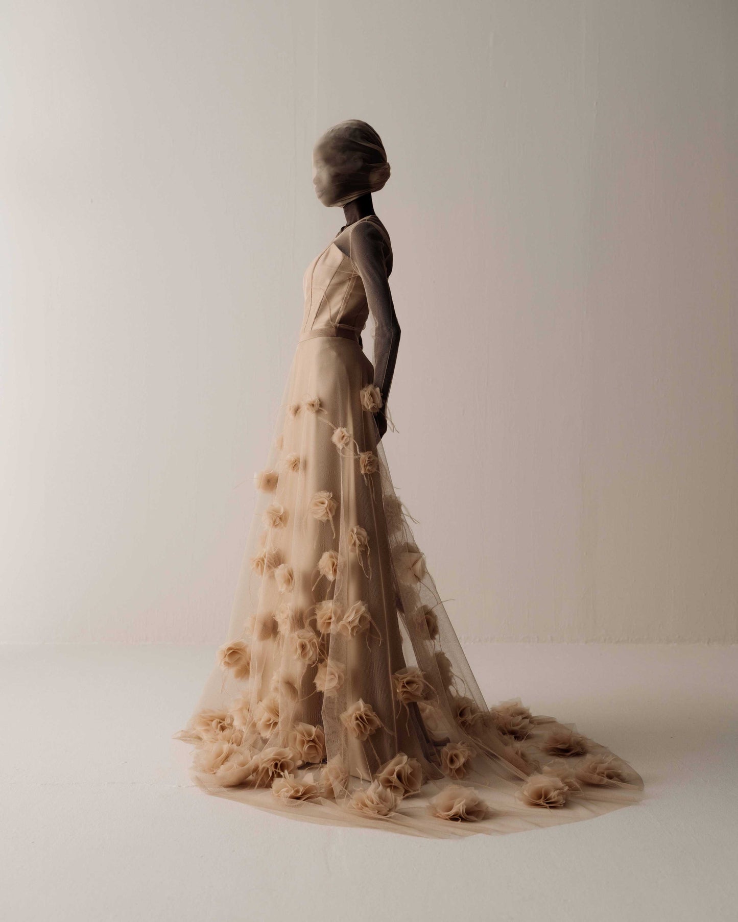 Her Hurrel Beige Dress