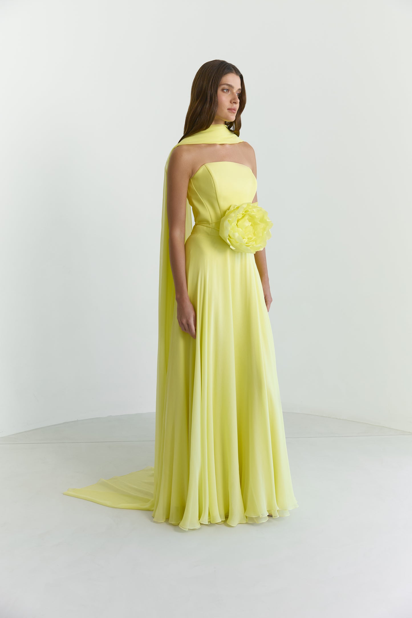 Her Eva Yellow Dress