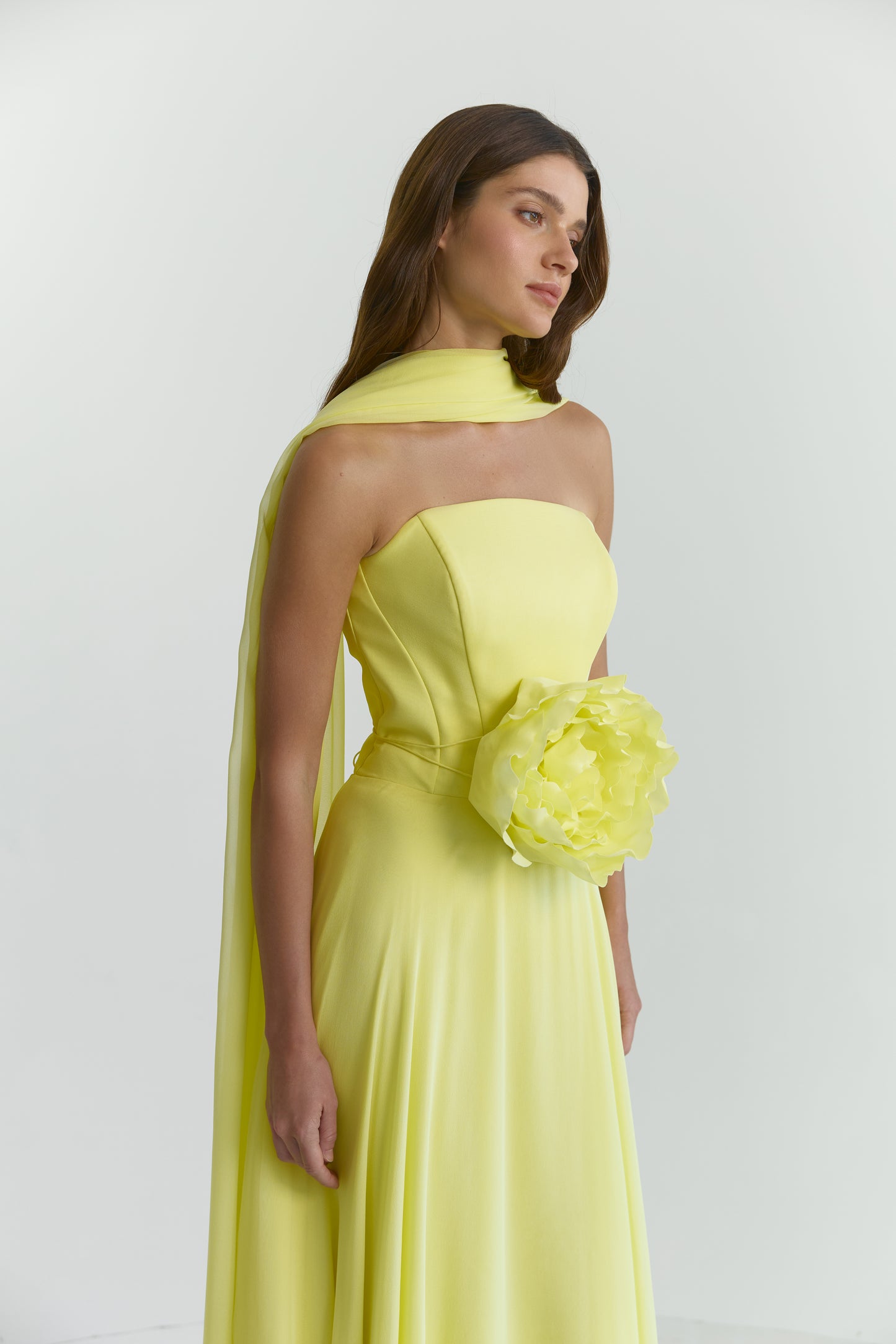 Her Eva Yellow Dress
