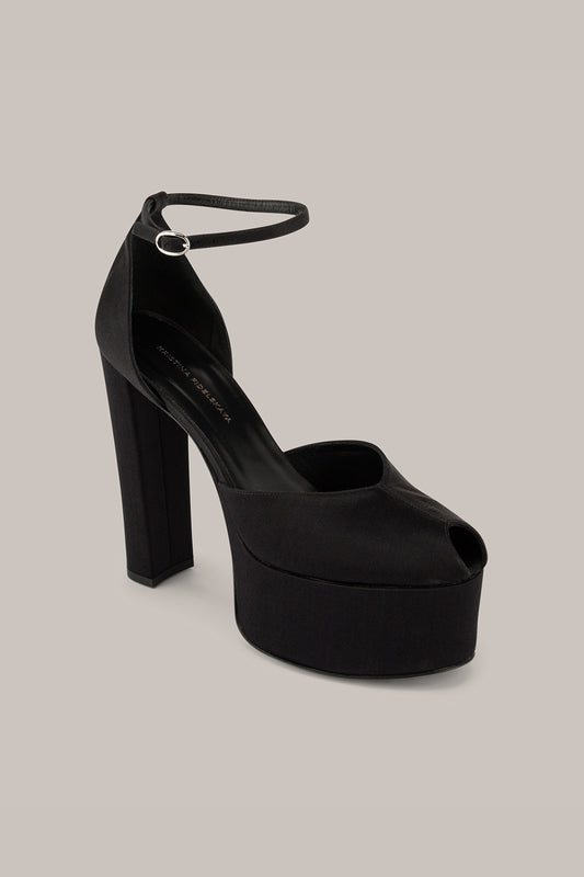 Her Black High Heels