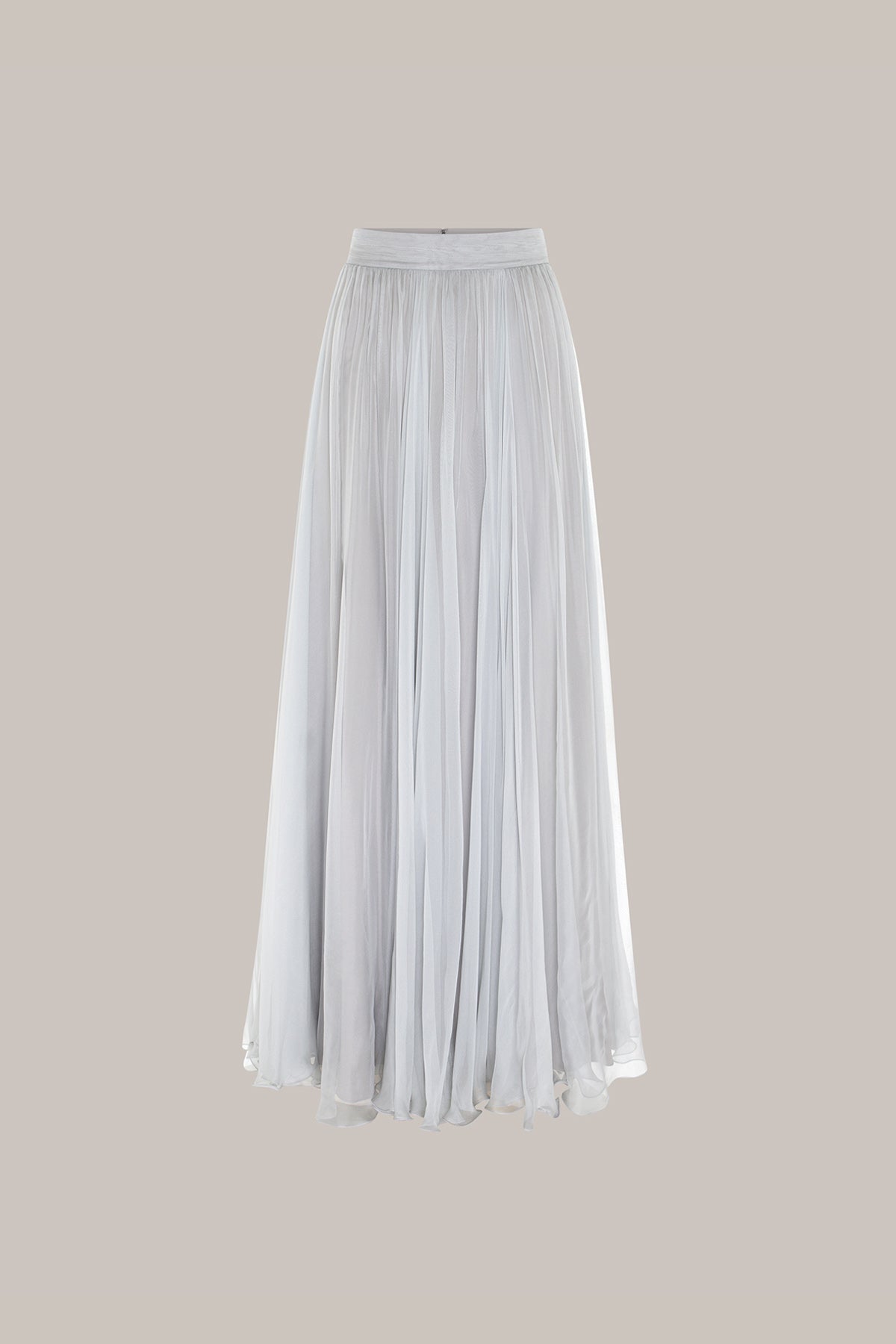 Her Signature Full Fine Grey Skirt