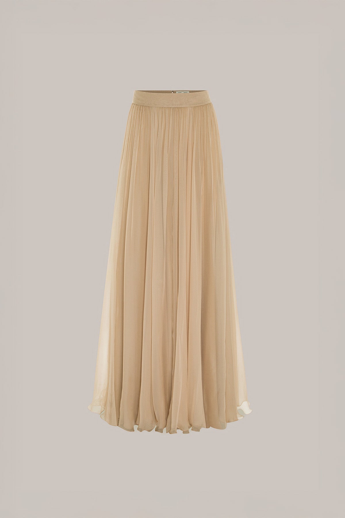 Her Signature Full Fine Beige Skirt