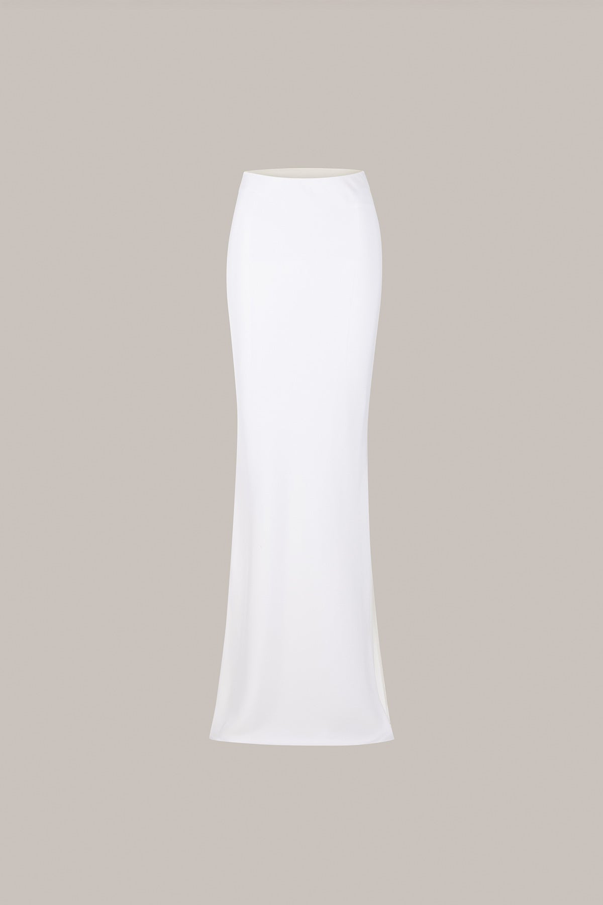Her Long Lounge Off White Skirt