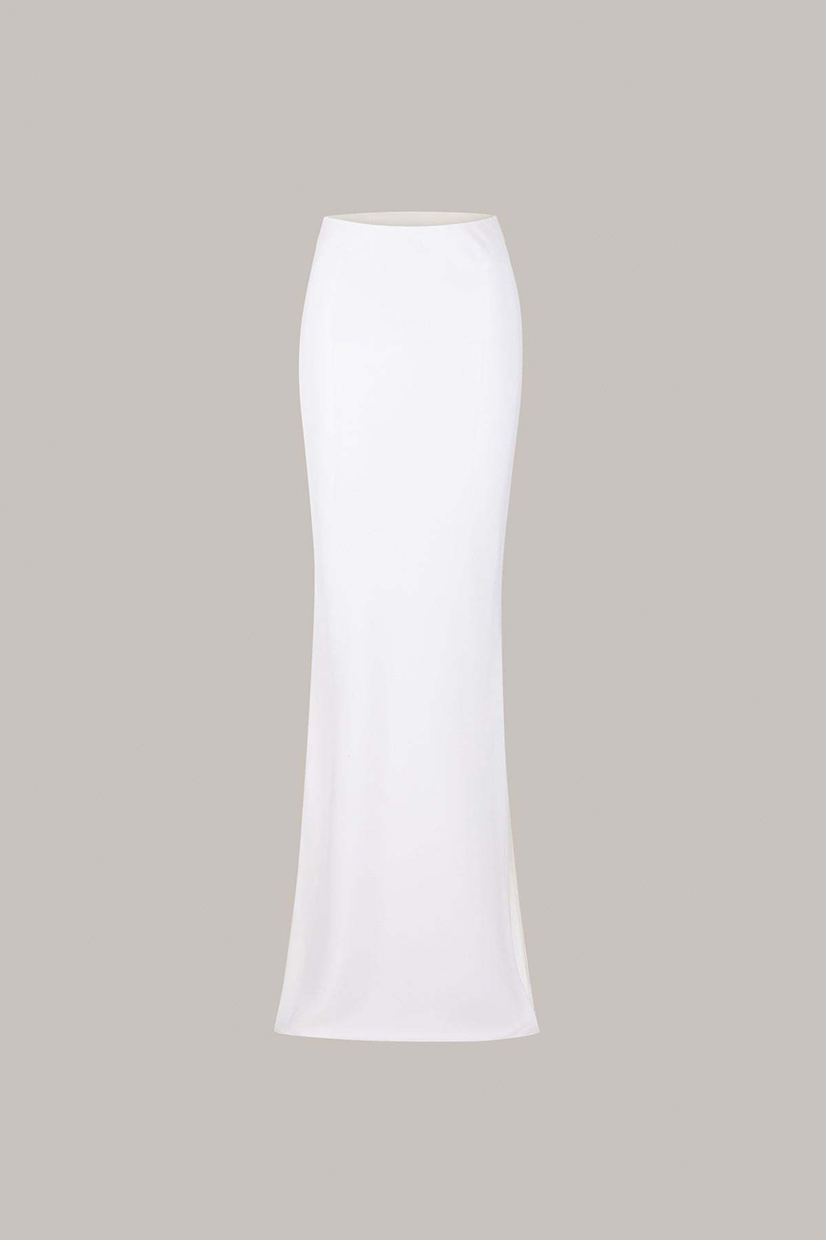 Her Long Lounge Off White Skirt