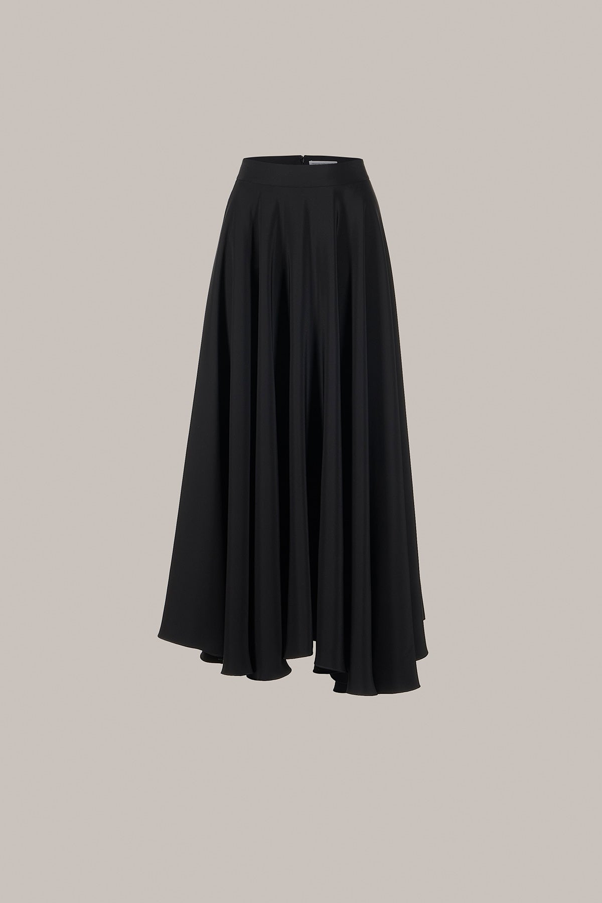 Her Midi Black Skirt
