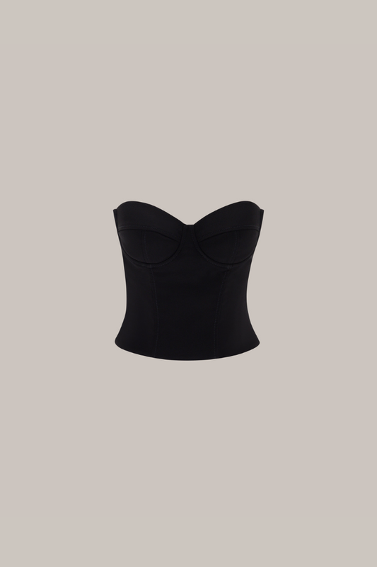 Her Signature Black Corset