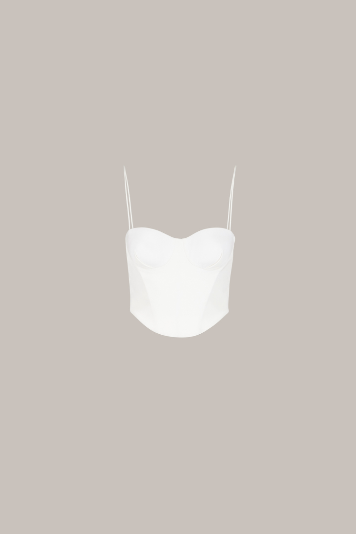 Her Bohemia Off white Corset