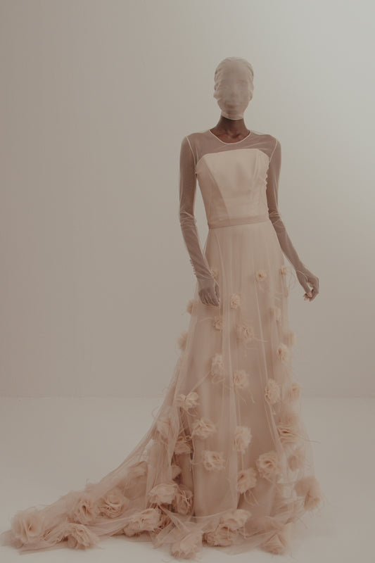 Her Hurrel Beige Dress