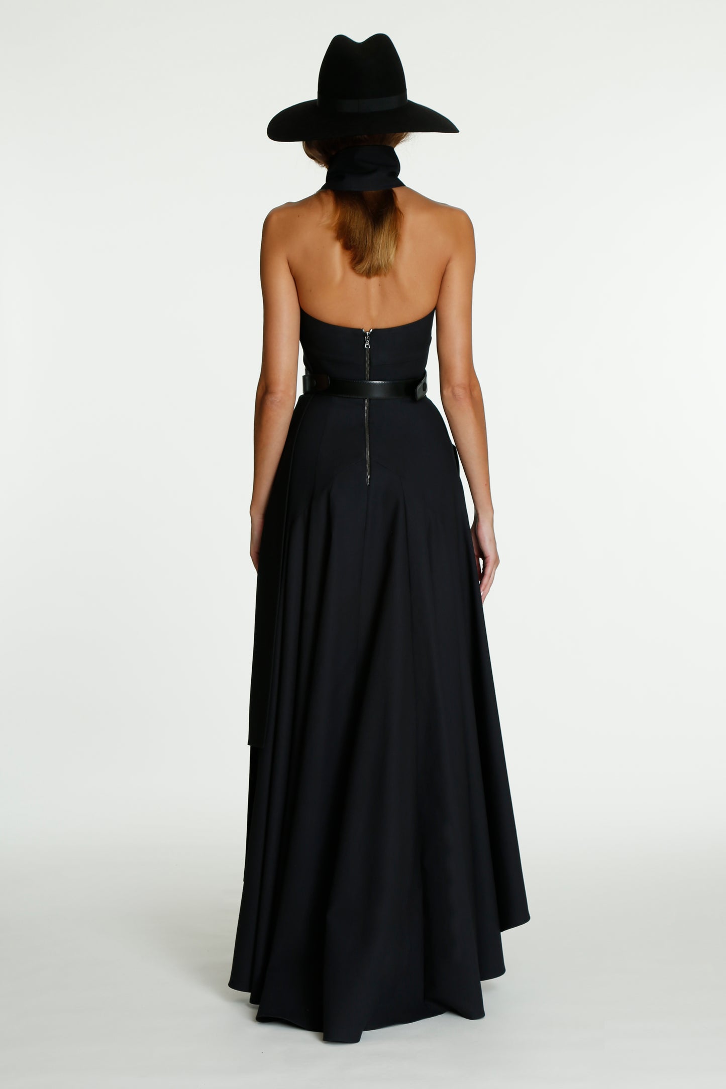 Black Tux Corset Dress