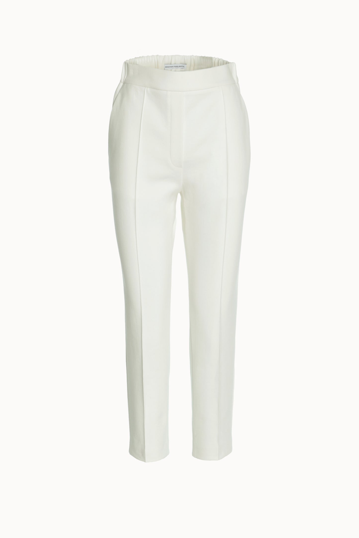 Tapered Jersey Trousers
